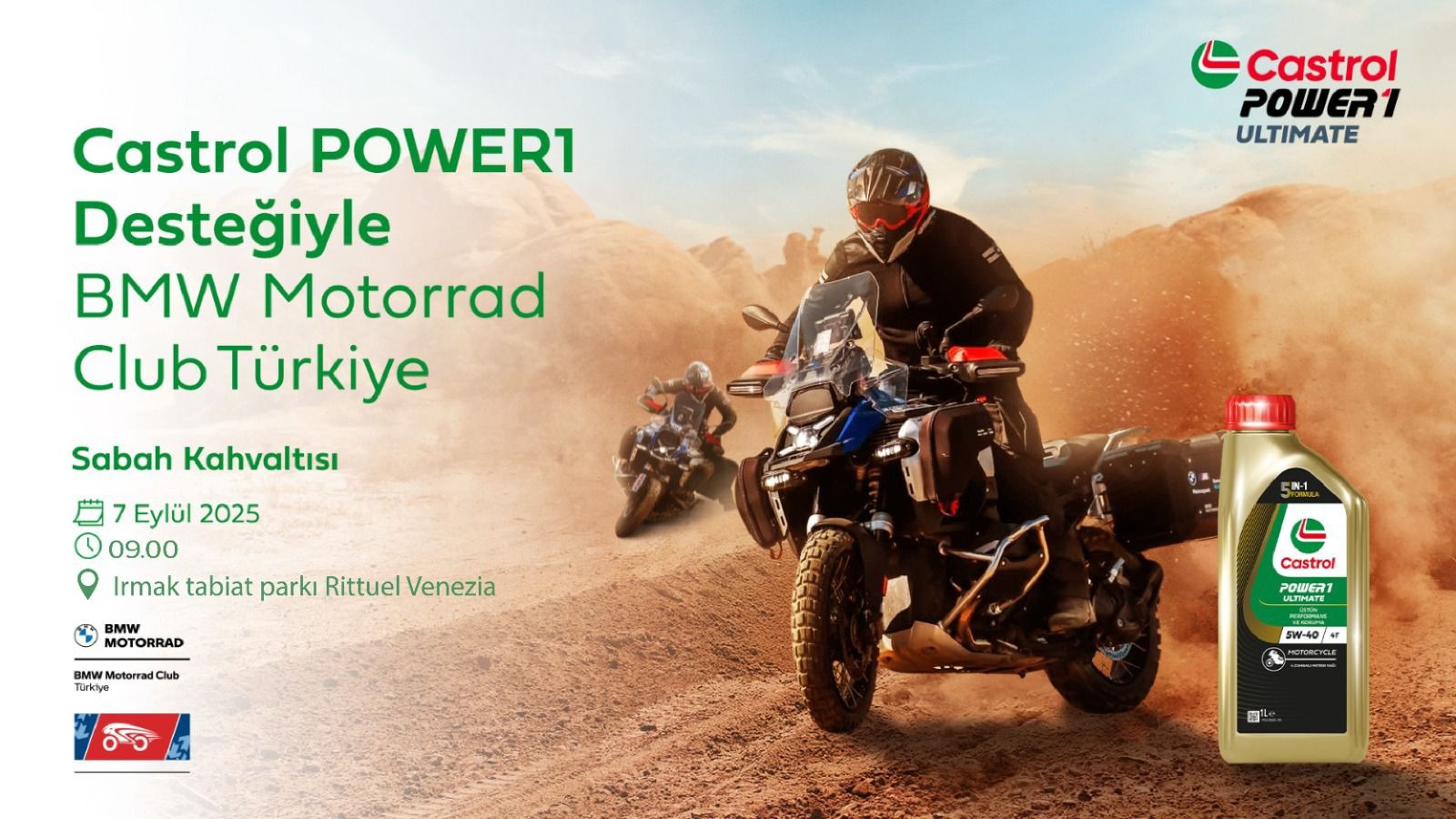 Castrol Power1 &Bmw Motorrad Club Türkiye Derneği Kahvaltı Etkinliği